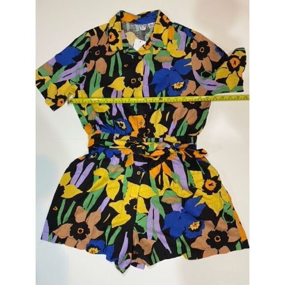 Roxy Women's Romper - Real Yesterday Playsuit - NWT -Size Small - Picture 7 of 8